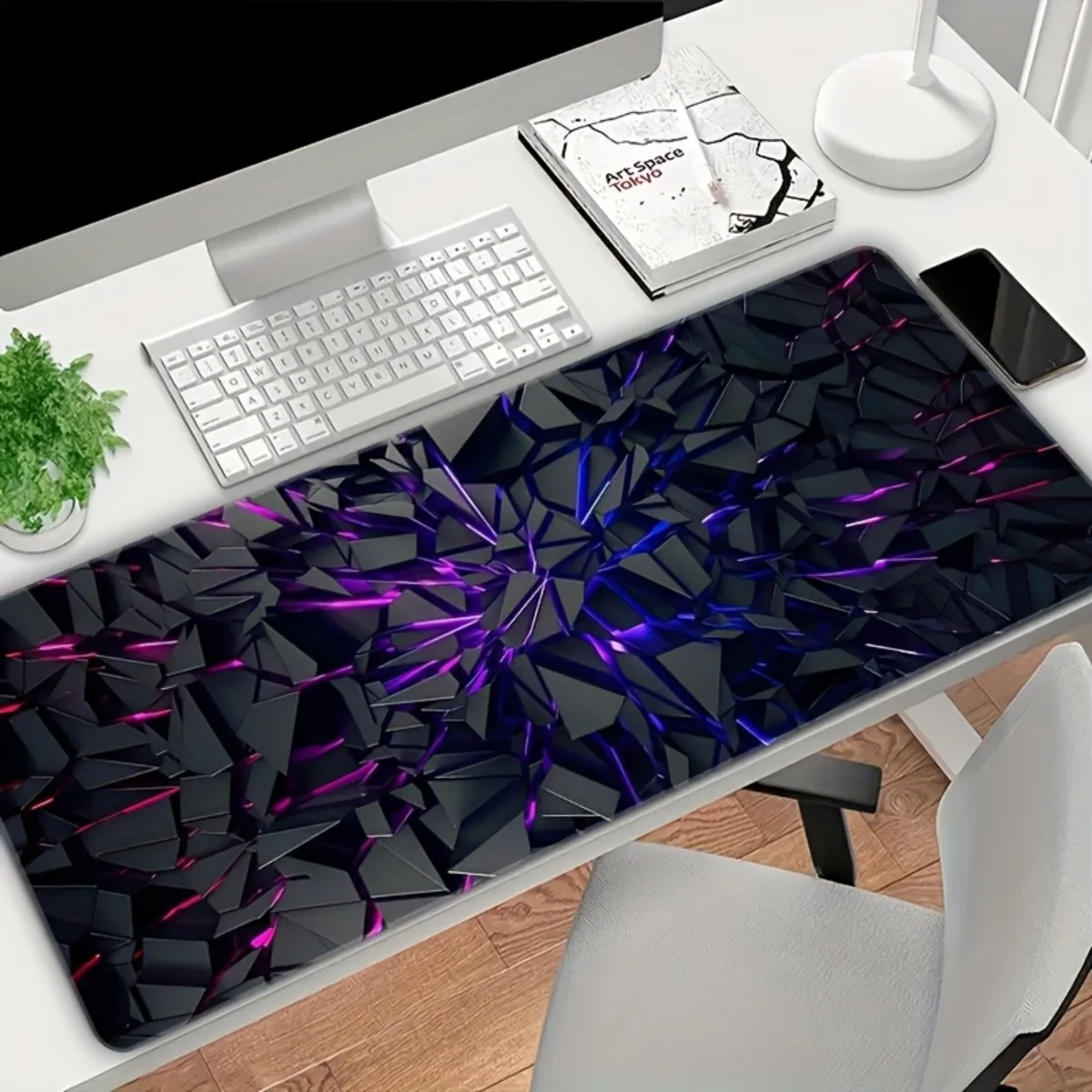 Smooth Vibrant Neon Mouse Pad Rubber Base Comfortable Non-Slip Futuristic Black Design For Office Gaming Workstation
Smooth Vibrant Neon Mouse Pad Rubber Base Comfortable Non-Slip Futuristic Black Design For Office Gaming Workstation