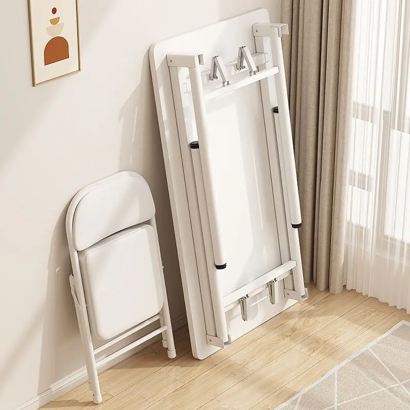 Folding dining table, convenient and simple dining , large long , stall student tutoring table, household
Folding dining table, convenient and simple dining , large long , stall student tutoring table, household