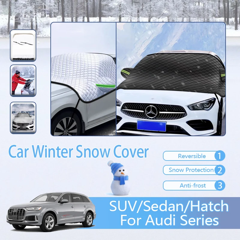 Автомобильные зимние щитки для снега и льда для серии Audi, защита от снега, полностью упакованные лобовые стекла, снежные чехлы, двухсторонние автоаксессуары
Автомобильные зимние щитки для снега и льда для серии Audi, защита от снега, полностью упакованные лобовые стекла, снежные чехлы, двухсторонние автоаксессуары
