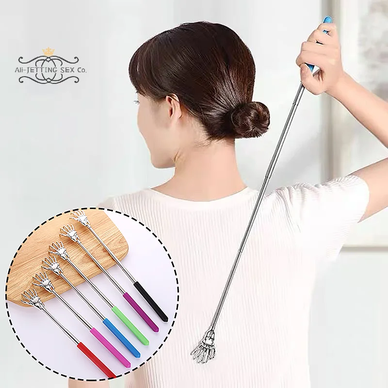 Stainless Steel Back Scratcher Telescopic Back Itch Scratcher For Old Man Easy Massage Relax Old Man Happy Health Products
Stainless Steel Back Scratcher Telescopic Back Itch Scratcher For Old Man Easy Massage Relax Old Man Happy Health Products