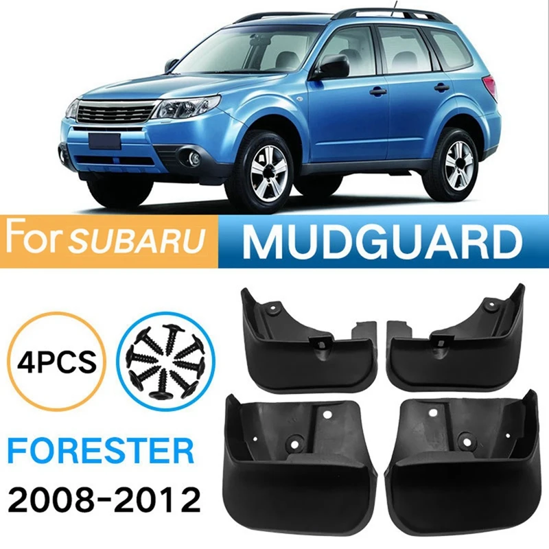 4PCS Car Mudguard Mud Flaps Splash Mud Guard Fender For Subaru Forester 2008-2012 Car Accessories
4PCS Car Mudguard Mud Flaps Splash Mud Guard Fender For Subaru Forester 2008-2012 Car Accessories