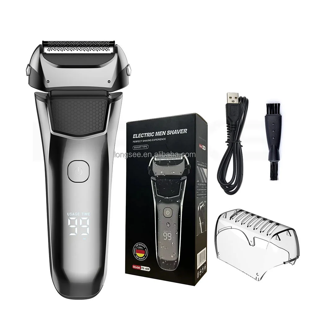 2026 New ModelIPX6 Professional Men's USB Rechargeae Electric Shaver Triple ade German Waterproof Foil Facial Trimmer for Be
2026 New ModelIPX6 Professional Men's USB Rechargeae Electric Shaver Triple ade German Waterproof Foil Facial Trimmer for Be