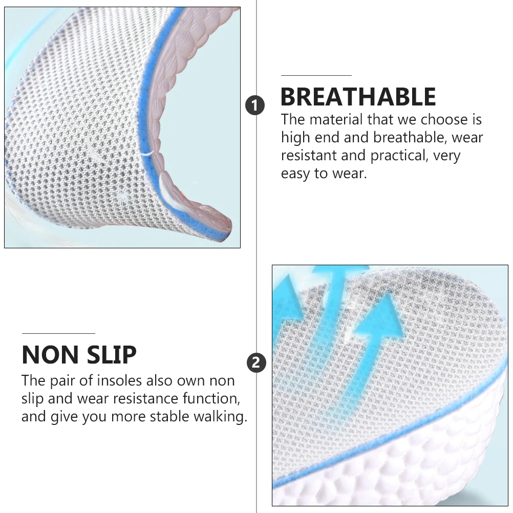 Heightening Insoles Sports Shoes Increase Breathable Lifting Popcorn Detachable Non Slip Wear Resistance Shockproof Skidproof
Heightening Insoles Sports Shoes Increase Breathable Lifting Popcorn Detachable Non Slip Wear Resistance Shockproof Skidproof