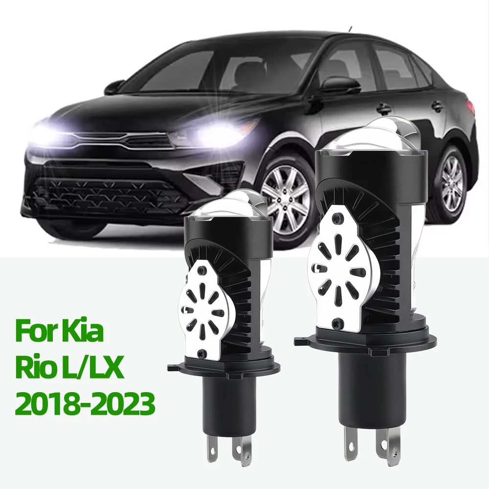 2x LED Projector Headlight For Kia Rio L/LX 2018 2019 2020 2021 2022 2023 High Power Bulbs 160W Hi/Lo H4 HB2 9003 Lens 30000LM
2x LED Projector Headlight For Kia Rio L/LX 2018 2019 2020 2021 2022 2023 High Power Bulbs 160W Hi/Lo H4 HB2 9003 Lens 30000LM
