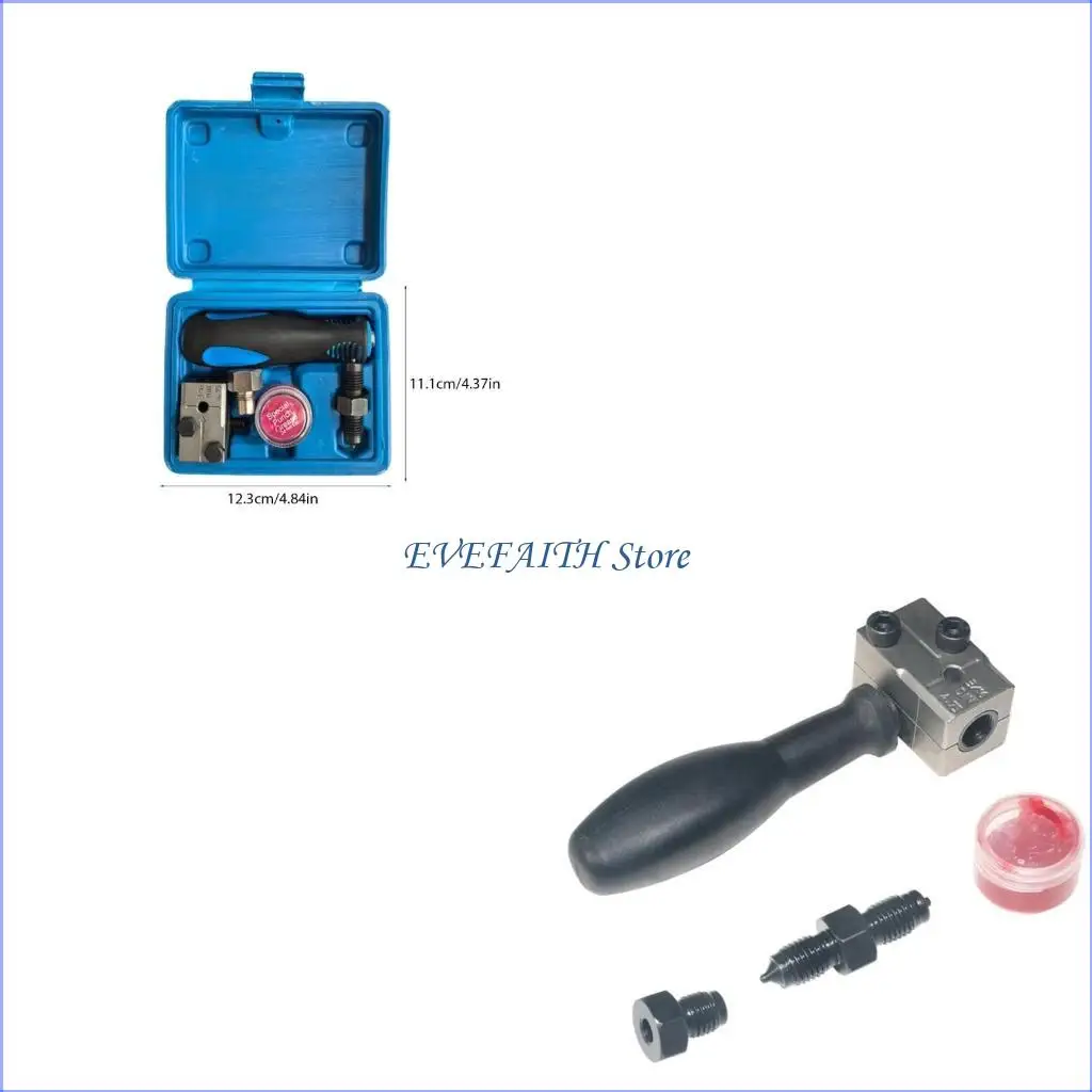 124B Double Automotive Brake Lines Tool 3/16in 4.75mm Manual Tubing Flaring Tool
124B Double Automotive Brake Lines Tool 3/16in 4.75mm Manual Tubing Flaring Tool