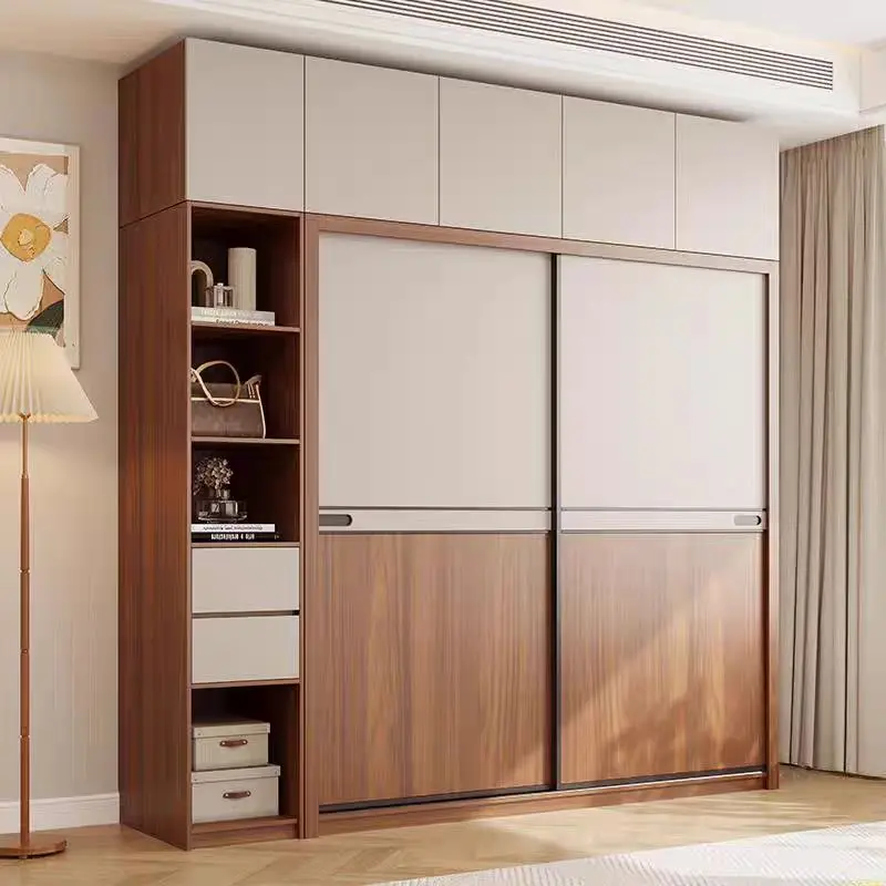 Luxury Modular Wardrobes Wood Orgnizer Nordic Clothes Wooden Storage Wardrobes Sliding Door Armario Ropero Home Interior
Luxury Modular Wardrobes Wood Orgnizer Nordic Clothes Wooden Storage Wardrobes Sliding Door Armario Ropero Home Interior