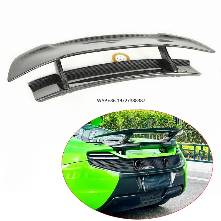 Carbon Fiber Trunk Cover Ducktail Spoiler for 650s Rear Spoiler
Carbon Fiber Trunk Cover Ducktail Spoiler for 650s Rear Spoiler