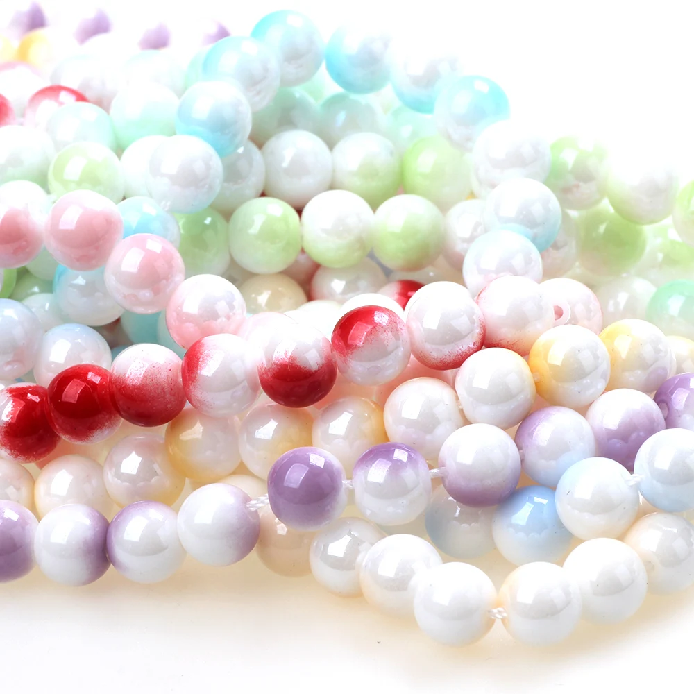 6Pcs/Bag 8MM Glass Lmitation Pearl DIY Handmade Bead Material Bracelet Necklace Jewelry Loose Bead Accessories
6Pcs/Bag 8MM Glass Lmitation Pearl DIY Handmade Bead Material Bracelet Necklace Jewelry Loose Bead Accessories