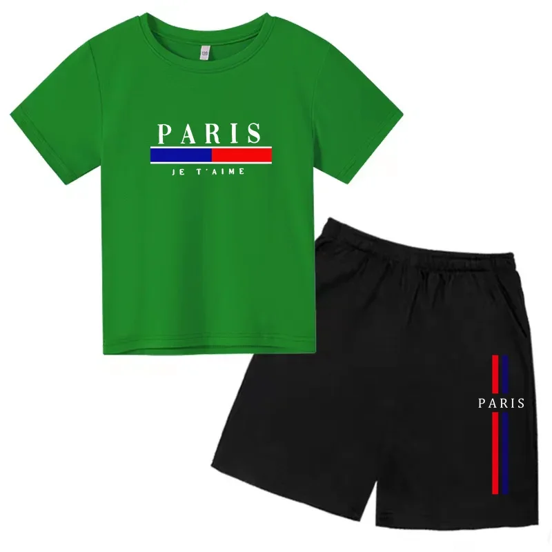 Clothing Children's T-shirt Letter Print Boys Girls Toddler 3-12 Years Top+ Shorts 2P Fashion Sport Charming Sunshine Casual Set
Clothing Children's T-shirt Letter Print Boys Girls Toddler 3-12 Years Top+ Shorts 2P Fashion Sport Charming Sunshine Casual Set