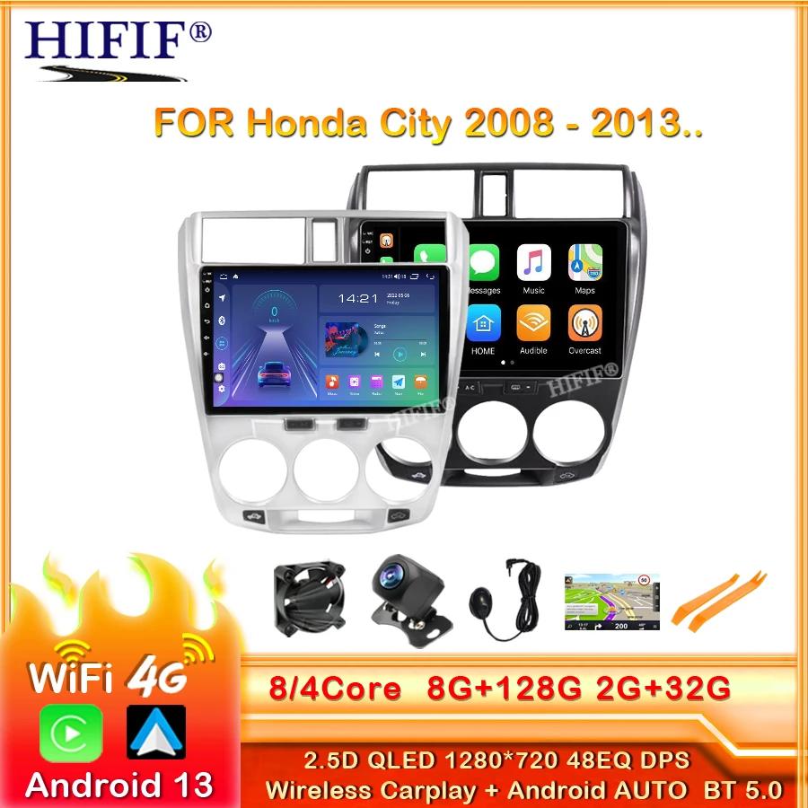 Android 13 Car Radio GPS Multimedia Player For Honda City 2008 2009 2010 2011 2012 2013 Autoradio Audio 2din Carplay DSP
Android 13 Car Radio GPS Multimedia Player For Honda City 2008 2009 2010 2011 2012 2013 Autoradio Audio 2din Carplay DSP