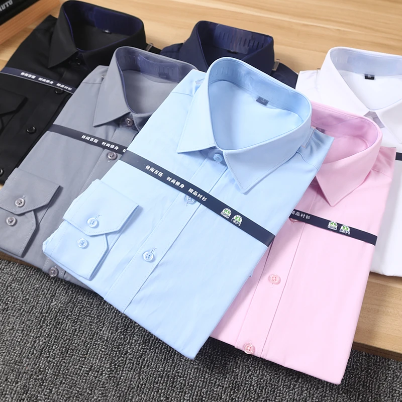 Классический однотонный мужской приталенный крой Long Sve irt Adstrative на рабочем месте, универсальный, тонкий, дышащий, повседневный, модный
Классический однотонный мужской приталенный крой Long Sve irt Adstrative на рабочем месте, универсальный, тонкий, дышащий, повседневный, модный