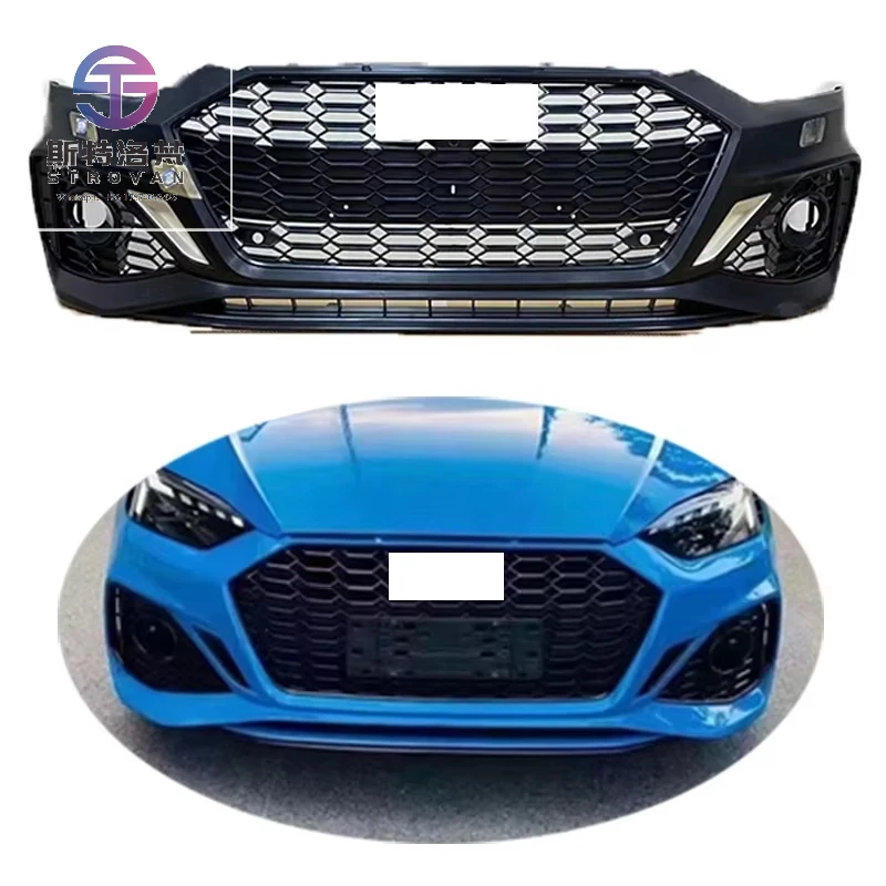 Factory Price Auto Parts Facelift Body Kit Front Bumper with Grille for A5 S5 B9.5 Upgrade to RS5 Style 2020-2024
Factory Price Auto Parts Facelift Body Kit Front Bumper with Grille for A5 S5 B9.5 Upgrade to RS5 Style 2020-2024