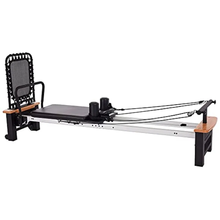 Платформа AeroPilates Reformer с основанием из дуба, студийного класса, для домашнего использования, включая кардио-ребаундер, регулируемую подставку для ног, 4 уровня сопротивления
Платформа AeroPilates Reformer с основанием из дуба, студийного класса, для домашнего использования, включая кардио-ребаундер, регулируемую подставку для ног, 4 уровня сопротивления