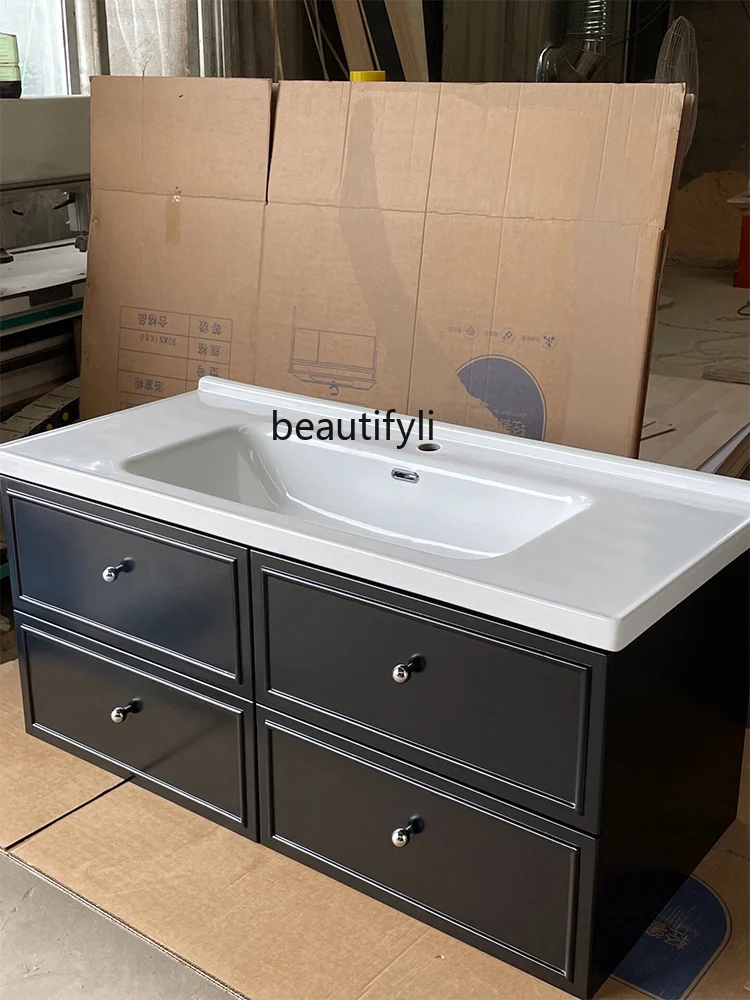 Chinese Style Bathroom Cabinet Ceramic Whole Washbin French Style Bathroom Washbasin Cabinet Combination Washstand
Chinese Style Bathroom Cabinet Ceramic Whole Washbin French Style Bathroom Washbasin Cabinet Combination Washstand