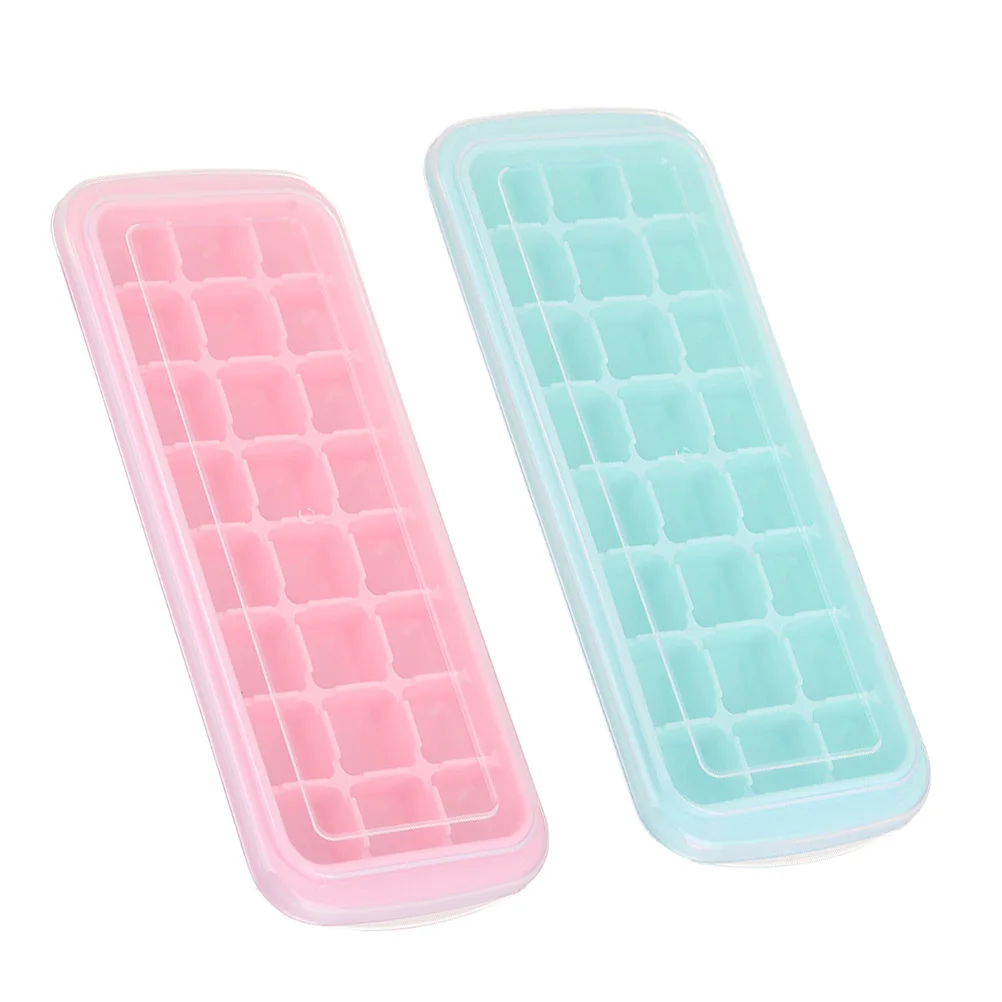 2Pcs Ice Cube Trays Silicone Grid Box Lids Freezer Baking Molds DIY Ice Mold Soap Making Food Storage Serving Kitchen Bar Tools
2Pcs Ice Cube Trays Silicone Grid Box Lids Freezer Baking Molds DIY Ice Mold Soap Making Food Storage Serving Kitchen Bar Tools