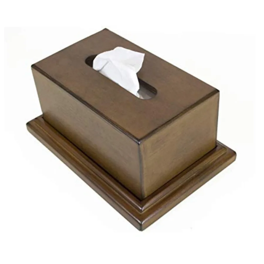 concealment tissue box, Walnut Finish, 12.25"L x 8.25"W x 6"H, Brown
concealment tissue box, Walnut Finish, 12.25"L x 8.25"W x 6"H, Brown