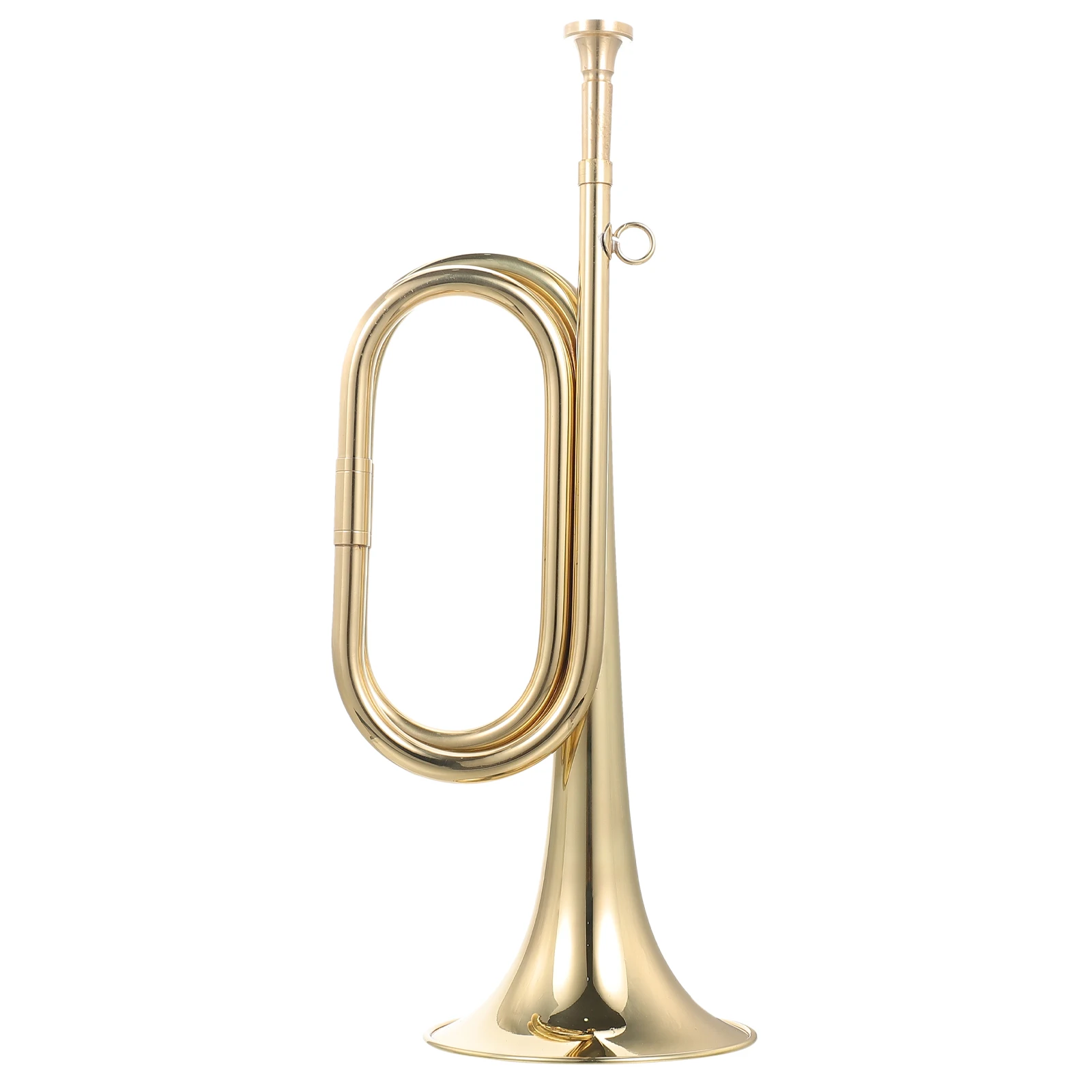 Brass Bugle for School Band Retro Horn Copper Musical Instrument Copper Golden Trumpet Beginner Orchestra
Brass Bugle for School Band Retro Horn Copper Musical Instrument Copper Golden Trumpet Beginner Orchestra