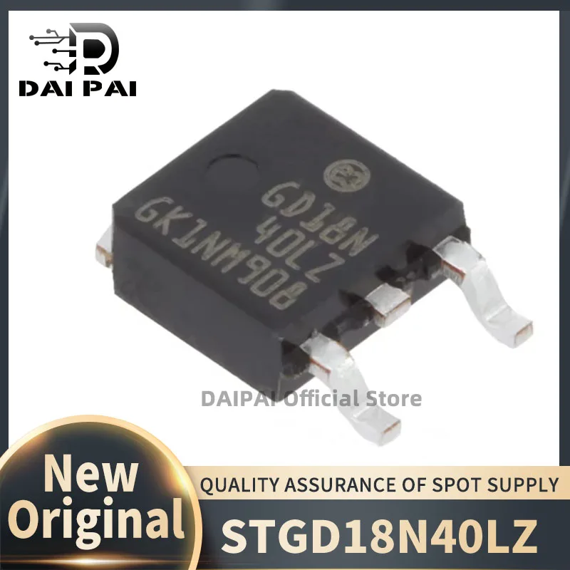 (20 шт.) 100% новый оригинальный МОП-транзистор STGD18N40LZ GD18N40LZ GD18N40 18N40LZ TO-252
(20 шт.) 100% новый оригинальный МОП-транзистор STGD18N40LZ GD18N40LZ GD18N40 18N40LZ TO-252