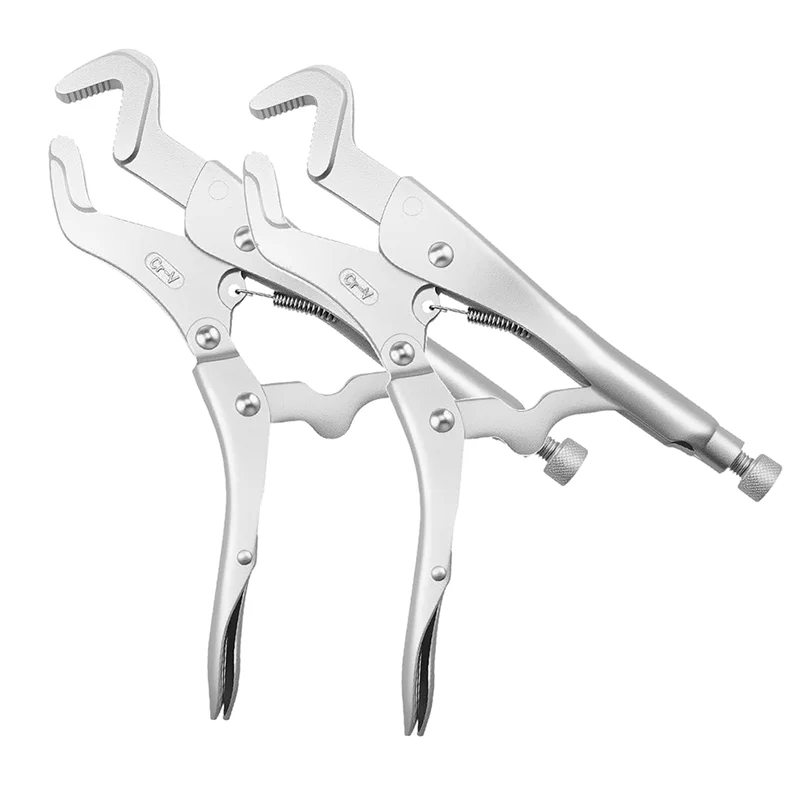 CHCH Vice Grips Pliers Set, Curved Jaw Locking Pliers, Adjustable Solid Pipe Clip Repair Welding Pliers, Fast Release Grips
CHCH Vice Grips Pliers Set, Curved Jaw Locking Pliers, Adjustable Solid Pipe Clip Repair Welding Pliers, Fast Release Grips
