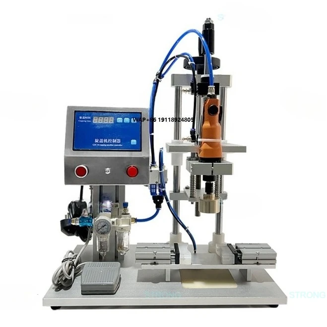 Electrically Driven Semi-Automatic Bottle Capping Machine for Small Scale Perfume Plastic Glass Bottle Filling for Food
Electrically Driven Semi-Automatic Bottle Capping Machine for Small Scale Perfume Plastic Glass Bottle Filling for Food