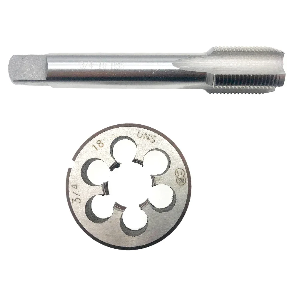 3/4-18 Thread Tap and Die Set RH HSS 3/4x18 Tap Die Set Thread Maker Right Hand 3/4 X 18 Tap Die Threading Tool Hand Tools
3/4-18 Thread Tap and Die Set RH HSS 3/4x18 Tap Die Set Thread Maker Right Hand 3/4 X 18 Tap Die Threading Tool Hand Tools