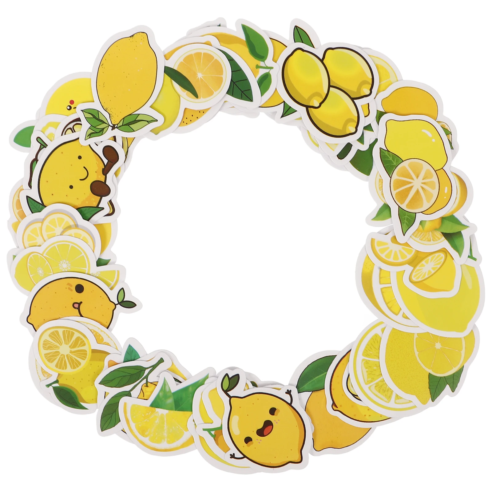 50pcs Lemon Stickers Adorable Cartoon Decorations for Luggage Suitcase Laptop Diary Safe Durable Various Patterns Bulk
50pcs Lemon Stickers Adorable Cartoon Decorations for Luggage Suitcase Laptop Diary Safe Durable Various Patterns Bulk