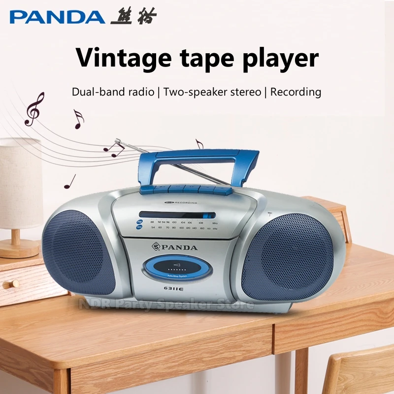 Old-fashioned Nostalgic Radio Tape Recorder Tape Player High Power Dual Horn Speakers Small Learning Machine Recorder
Old-fashioned Nostalgic Radio Tape Recorder Tape Player High Power Dual Horn Speakers Small Learning Machine Recorder