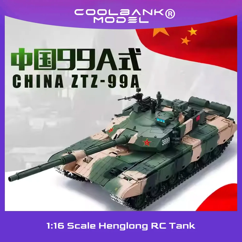 Coolbank RC Tank 2.4G Henglong 1/16 Scale 7.0 Professional Chinese 99A RTR RC Tank 3899A-1 Metal Tracks Hobby Military Army Tank
Coolbank RC Tank 2.4G Henglong 1/16 Scale 7.0 Professional Chinese 99A RTR RC Tank 3899A-1 Metal Tracks Hobby Military Army Tank