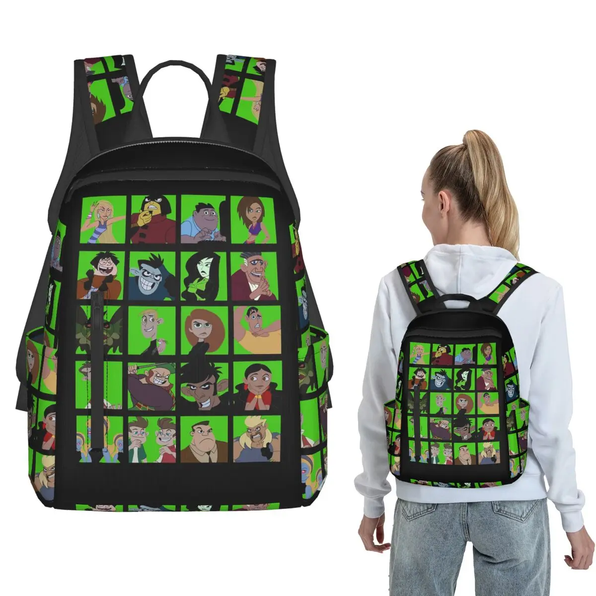 Characters From Kim Possible Cartoon Backpack Large Capacity Kids BookBag School Bag Shoulder Bags for Men Women
Characters From Kim Possible Cartoon Backpack Large Capacity Kids BookBag School Bag Shoulder Bags for Men Women