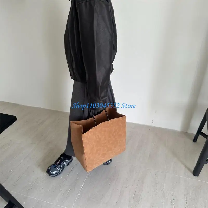 Women Korean Solid Color PU Leather Handbag Large Capacity Purse with Top Handle
Women Korean Solid Color PU Leather Handbag Large Capacity Purse with Top Handle