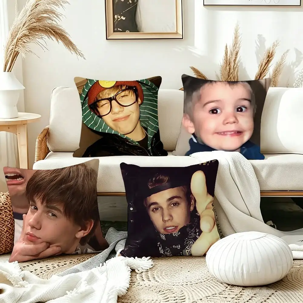 J-Justin B-Bieber Pillow Case Living Room Sofa Cushion Cover Suitable For Home Bedroom Room Decoration
J-Justin B-Bieber Pillow Case Living Room Sofa Cushion Cover Suitable For Home Bedroom Room Decoration