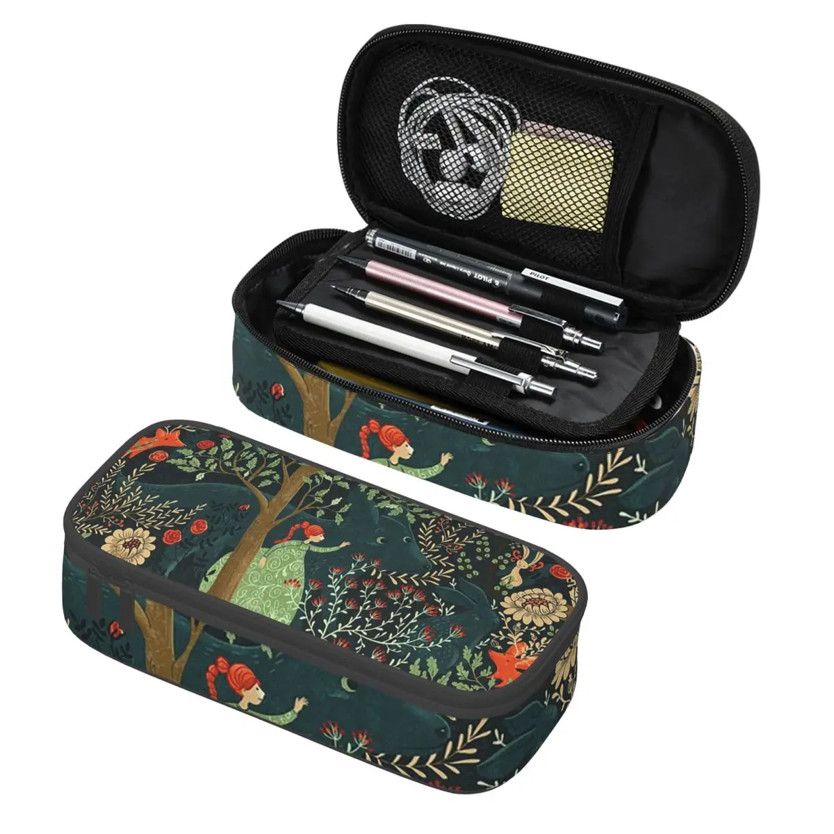 Whimsical Wonderland Pencil Cases Pen Holder Storage Stationery Supplies Big Capacity Pen Box Pencil Bag for Students
Whimsical Wonderland Pencil Cases Pen Holder Storage Stationery Supplies Big Capacity Pen Box Pencil Bag for Students