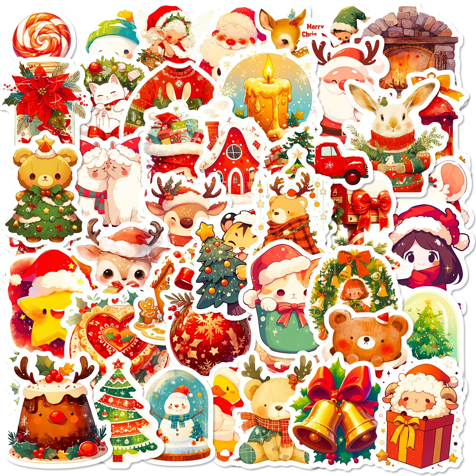 50 шт., водонепроницаемая наклейка с Рождеством, наклейки для мотоциклов, для автомобиля, ноутбука, телефона, чемодана, бутылки с водой, чашки
50 шт., водонепроницаемая наклейка с Рождеством, наклейки для мотоциклов, для автомобиля, ноутбука, телефона, чемодана, бутылки с водой, чашки