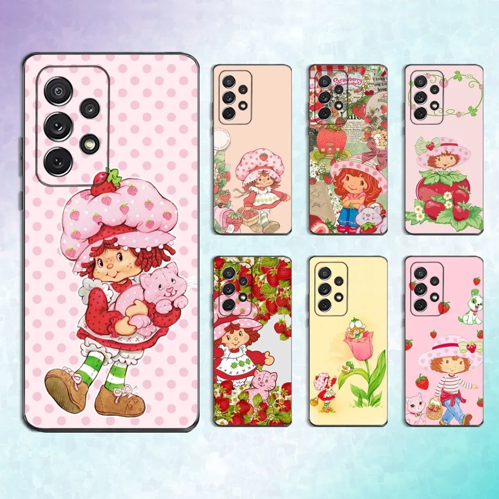 Cute S-Strawberry S-Shortcakes Phone Case For Samsung S25,S24,S23,S22,S21,S20,S10,Ultra,Plus,Lite,FE,Soft Silicone Black Cover
Cute S-Strawberry S-Shortcakes Phone Case For Samsung S25,S24,S23,S22,S21,S20,S10,Ultra,Plus,Lite,FE,Soft Silicone Black Cover