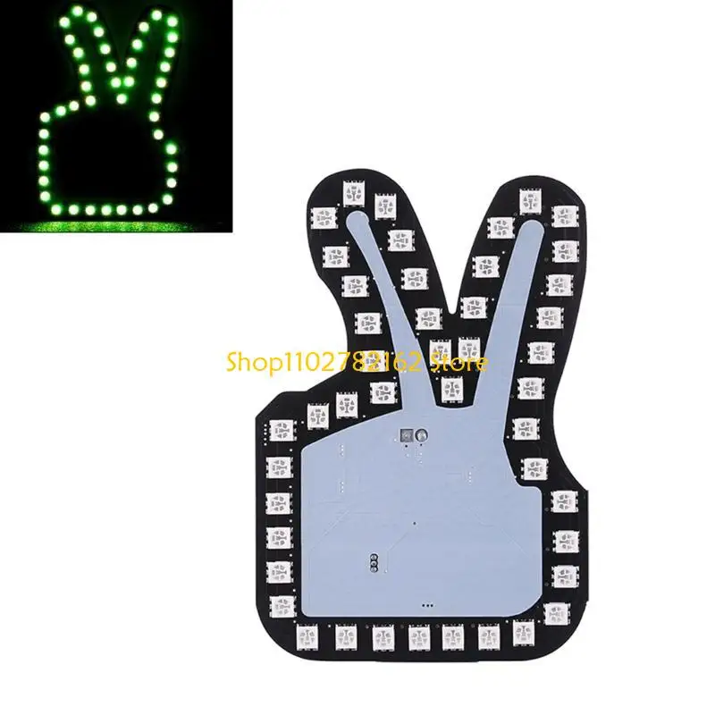 547B Touchless Control Finger Light Car Road Rage Signs Finger Gesture Lights Gadget
547B Touchless Control Finger Light Car Road Rage Signs Finger Gesture Lights Gadget