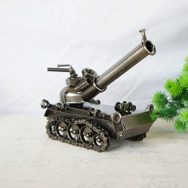 Vintage plating armored car armored armed vehicle model tin crafts ornaments turrets rotatable friends gift home office decorat
Vintage plating armored car armored armed vehicle model tin crafts ornaments turrets rotatable friends gift home office decorat