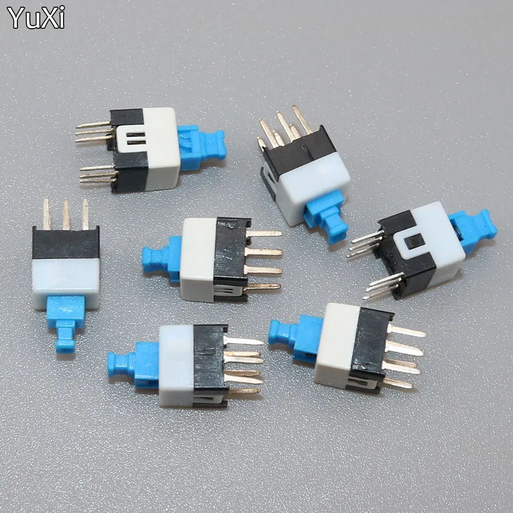 10PCS/LOT Self Locking Push Tactile Power Micro Switch 6 Pin Button Switches 7*7*12mm
10PCS/LOT Self Locking Push Tactile Power Micro Switch 6 Pin Button Switches 7*7*12mm