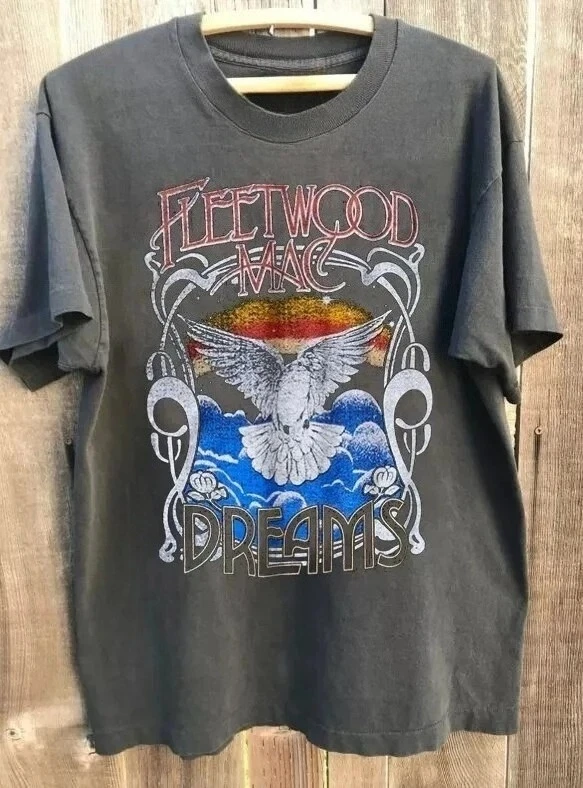 Fleetwood Mac Dreams Rock Band Short Sleeve Unisex T-Shirt Printed T-Shirt Summer Casual Y2K Top Harajuku T-Shirt women clothes
Fleetwood Mac Dreams Rock Band Short Sleeve Unisex T-Shirt Printed T-Shirt Summer Casual Y2K Top Harajuku T-Shirt women clothes