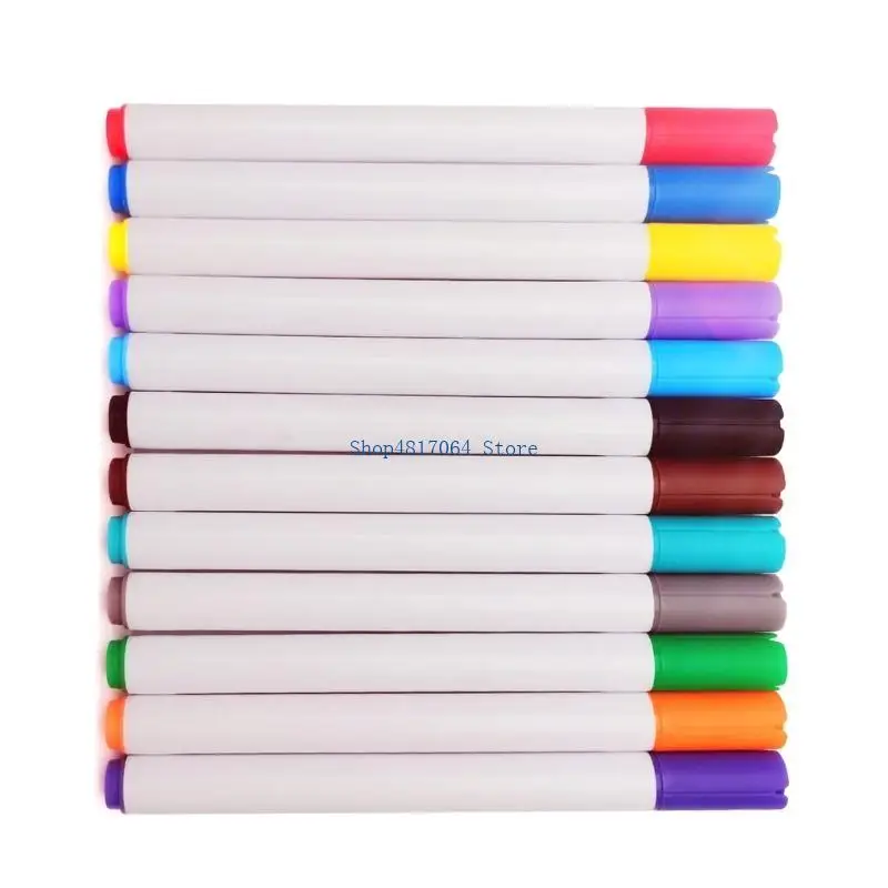 T3LB 12pcs Waterproof Pens for Painting Art Drawing, Round Tip Acrylic Paint Marker
T3LB 12pcs Waterproof Pens for Painting Art Drawing, Round Tip Acrylic Paint Marker