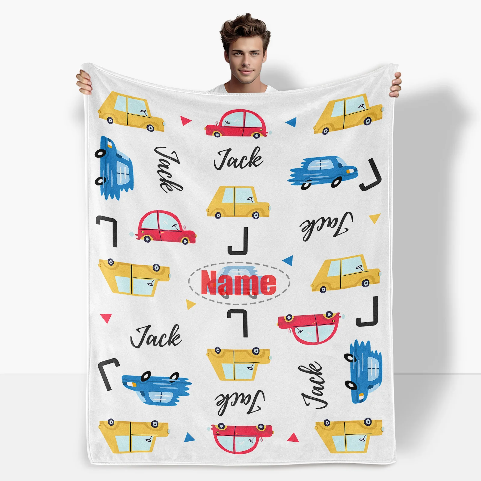 Custom Name Cartoon Car Blanket Personalized Creative Gift For Car Enthusiasts Unique Design Handmade Keepsake
Custom Name Cartoon Car Blanket Personalized Creative Gift For Car Enthusiasts Unique Design Handmade Keepsake