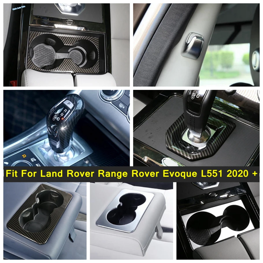 Front / Rear Water Cup Holder / Gear Shift Head Knob Cover Trim Accessories For Land Rover Range Rover Evoque L551 2020 - 2023
Front / Rear Water Cup Holder / Gear Shift Head Knob Cover Trim Accessories For Land Rover Range Rover Evoque L551 2020 - 2023