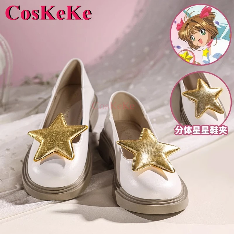 CosKeKe Kinomoto Sakura Shoes Cosplay Cardcaptor Sakura Fashion Universal Pink And White Battle Shoes Role Play Accessories New
CosKeKe Kinomoto Sakura Shoes Cosplay Cardcaptor Sakura Fashion Universal Pink And White Battle Shoes Role Play Accessories New
