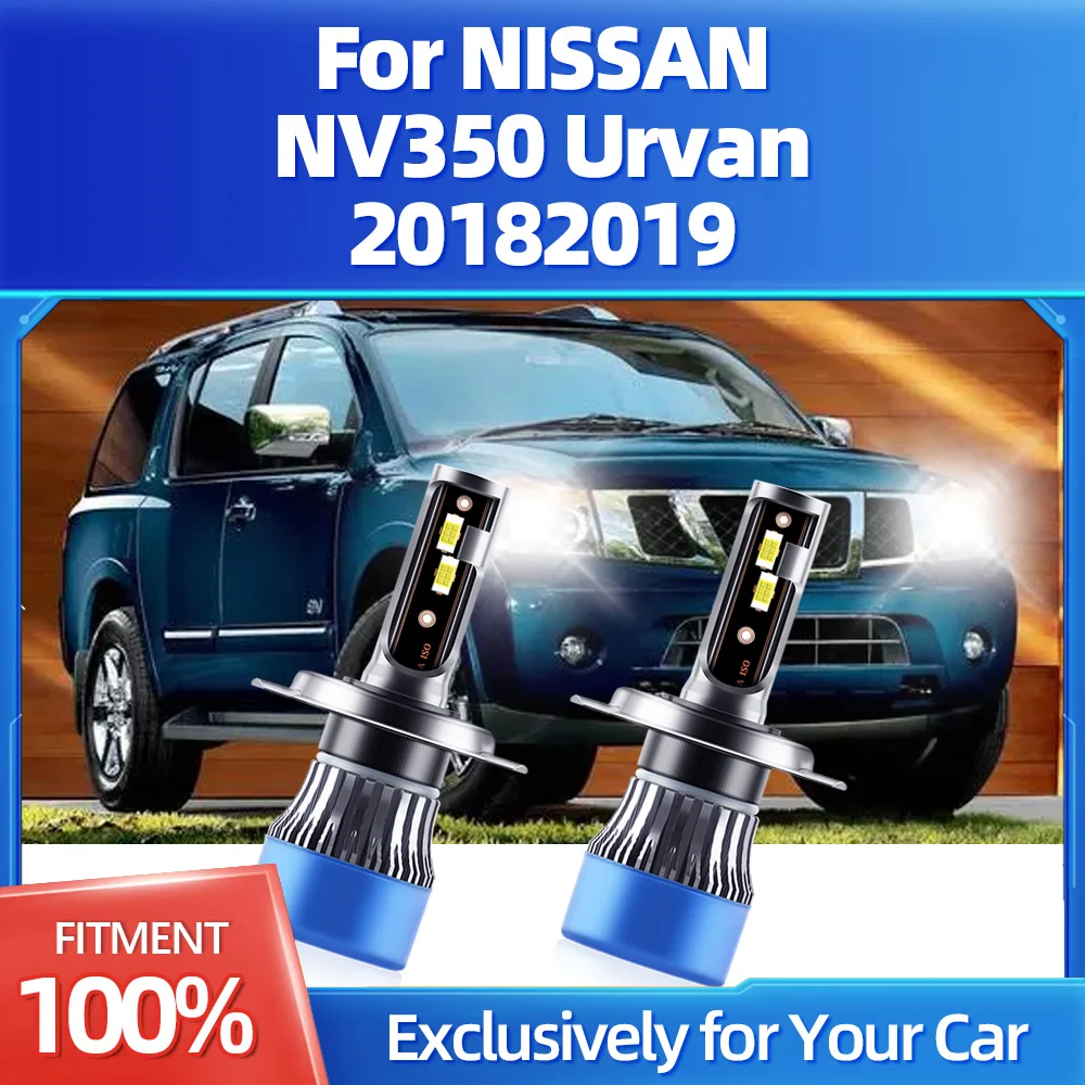 2Pcs LED Headlight White Car Lamps 20000LM 6000K High Power With Fast Speed Cooling Fan For NISSAN NV350 Urvan 2018 2019
2Pcs LED Headlight White Car Lamps 20000LM 6000K High Power With Fast Speed Cooling Fan For NISSAN NV350 Urvan 2018 2019
