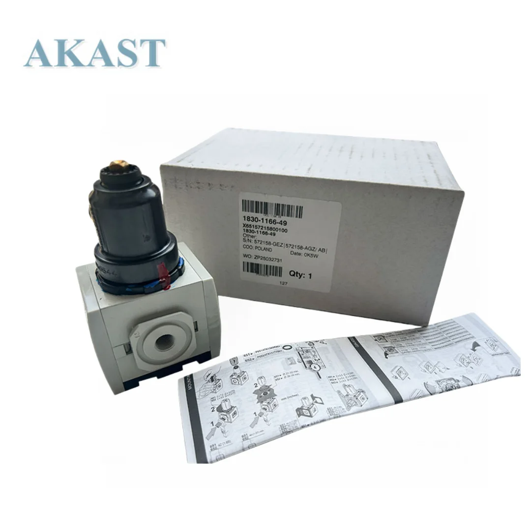 100% Оригинальный металлический регулятор давления для компрессоров Atlas Copco 1635603610 1830066130 1830116649
100% Оригинальный металлический регулятор давления для компрессоров Atlas Copco 1635603610 1830066130 1830116649