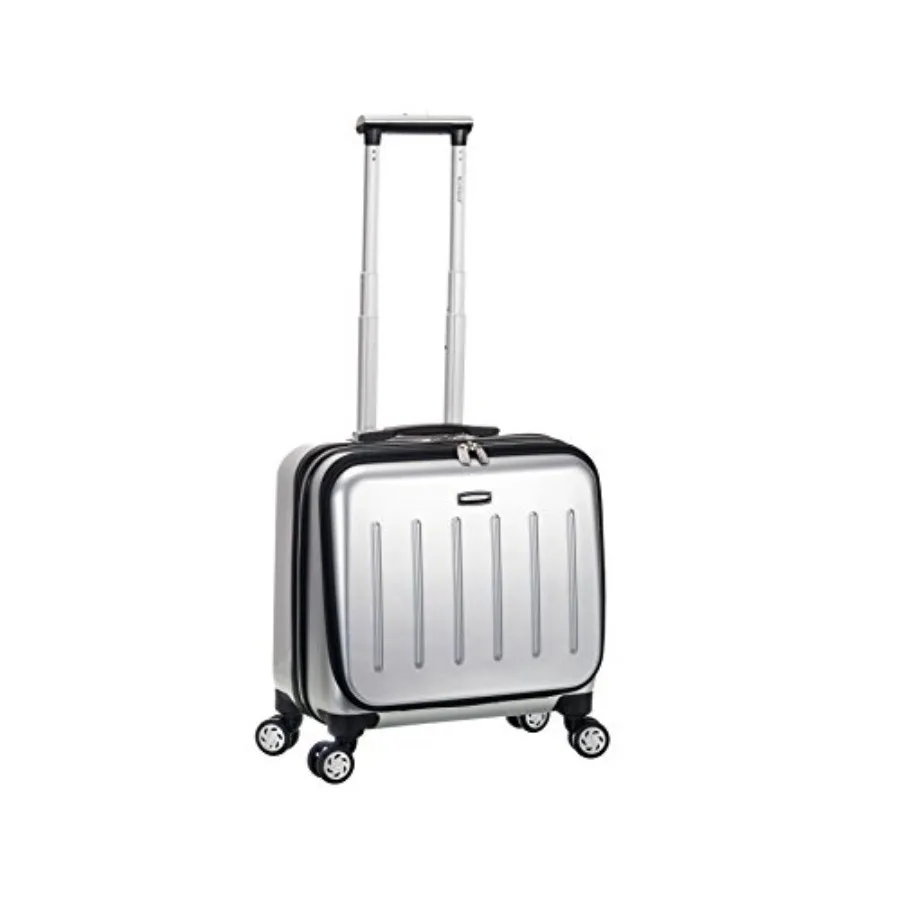 Rockland Revolution Hardside Rolling Computer Case Silver for 17-Inch Laptop Carry-On Size with Durable Polycarbonate Construct
Rockland Revolution Hardside Rolling Computer Case Silver for 17-Inch Laptop Carry-On Size with Durable Polycarbonate Construct