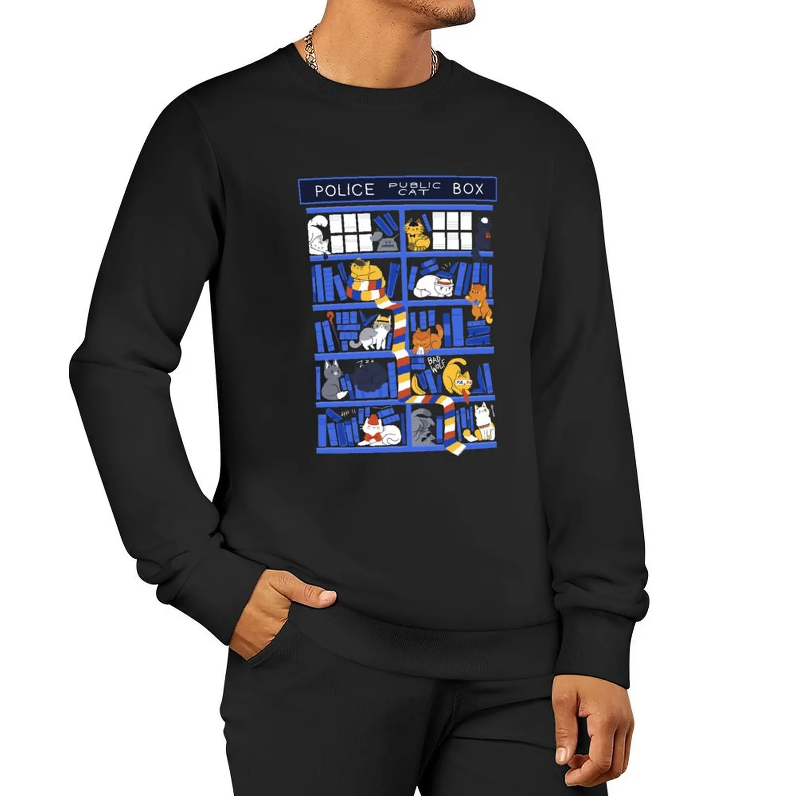 Library Box Who Pullover Hoodie mens clothes autumn clothes japanese style anime clothing autumn sweatshirt
Library Box Who Pullover Hoodie mens clothes autumn clothes japanese style anime clothing autumn sweatshirt