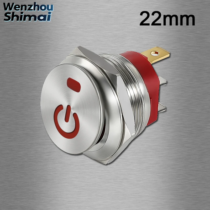 Metal Rocker Switch - 22mm Stainless Steel, IP67 Waterproof, Illuminated, Ideal for Car Modification, Marine & Industrial Use
Metal Rocker Switch - 22mm Stainless Steel, IP67 Waterproof, Illuminated, Ideal for Car Modification, Marine & Industrial Use