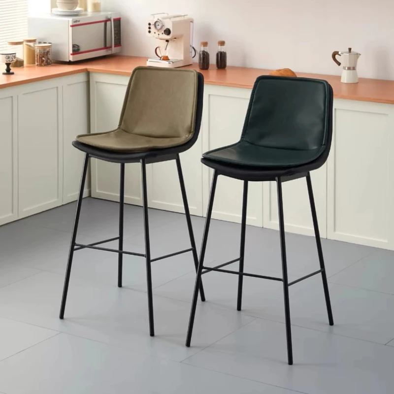 Counter High Metal Comfortable Bar Chair Luxury Indoor Leather Relaxing Bar Chair With Backrest Chaise De Bar Kitchen Furniture
Counter High Metal Comfortable Bar Chair Luxury Indoor Leather Relaxing Bar Chair With Backrest Chaise De Bar Kitchen Furniture