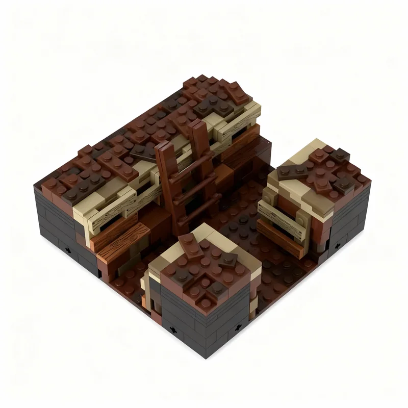 373pcs MOC Modular Trench Intersection Ladder Streetscape Model Building Blocks Construction Toys Christmas Gifts Brick Kids
373pcs MOC Modular Trench Intersection Ladder Streetscape Model Building Blocks Construction Toys Christmas Gifts Brick Kids