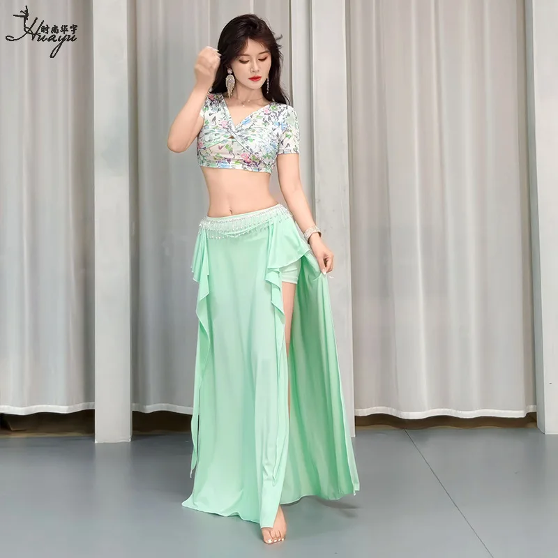 Belly Dance Costume 2026 New Practice Outfit Printed Mesh Long Skirt Set Oriental Dance Performance Costume Group Costume
Belly Dance Costume 2026 New Practice Outfit Printed Mesh Long Skirt Set Oriental Dance Performance Costume Group Costume